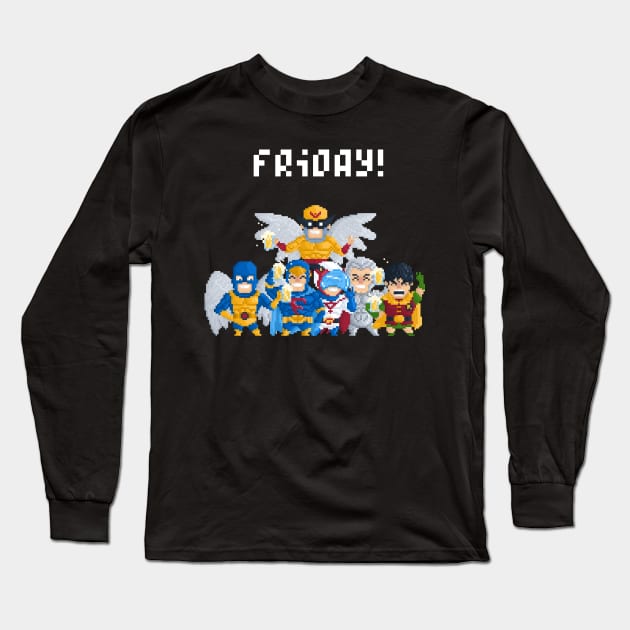 The Bird Gang Long Sleeve T-Shirt by YayPixel